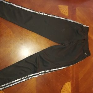 Sweat pants with three stripes down the sides